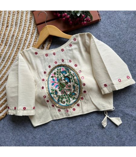 DB137 Heavy cotton Blouse.