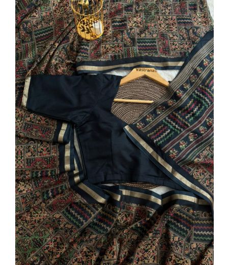DB192 Beautiful Soft Tussar Kashmiri Printed Celebrity Inspired Sarees.(BLOUSE UNSTITCHED)
