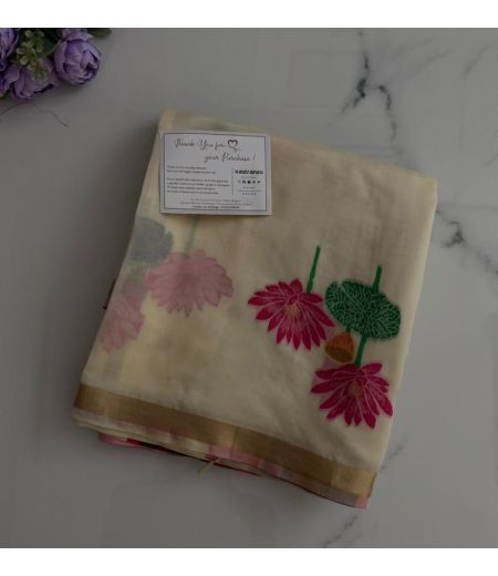 DB868 Beautiful Soft Cottin Meenakari Zari Butta Weaving Celebrity Inspired Sarees.