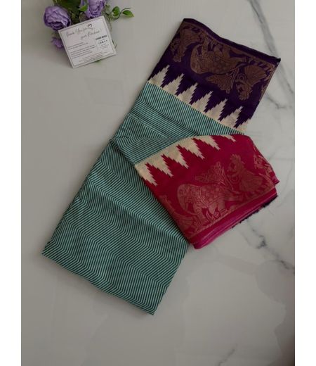 DB912 Soft Dola Crushed Silk Celebrity Inspired Sarees.