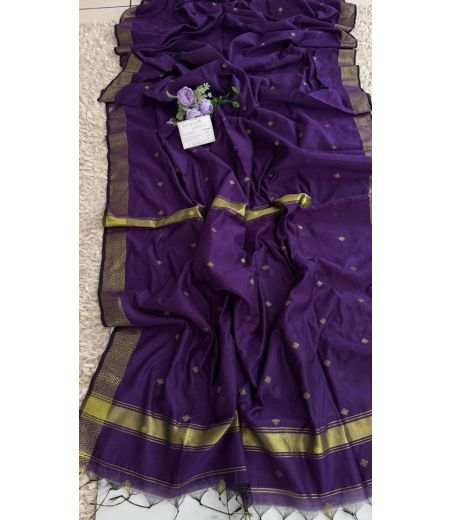 DB915 Beautiful Soft Maheshwari Silk Zari Weaving Celebrity Inspired Saree.