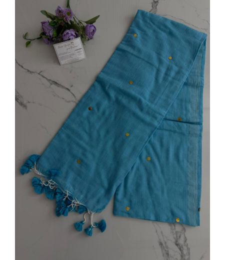 DB941 Beautiful Soft Handloom Cotton Ginni Weaving Celebrity Inspired Sarees.