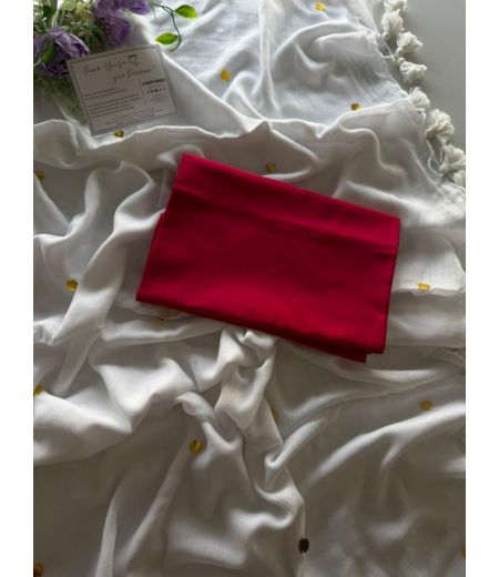 DB1058 Soft Pure Cotton Ginni Work Celebrity Inspired Saree.