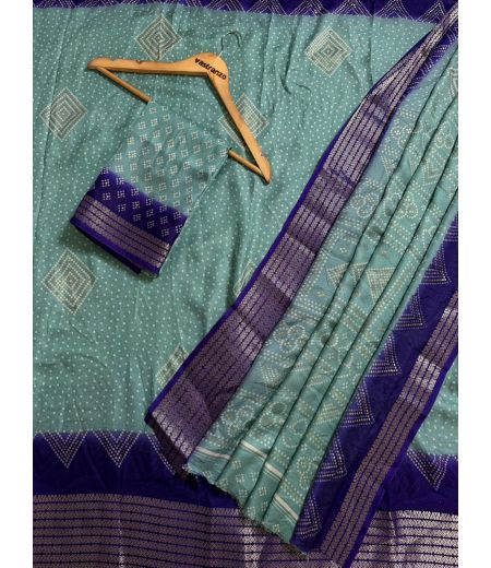 DB1139 Soft Marshmallow Silk Elegant Printed Celebrity Inspired Sarees.